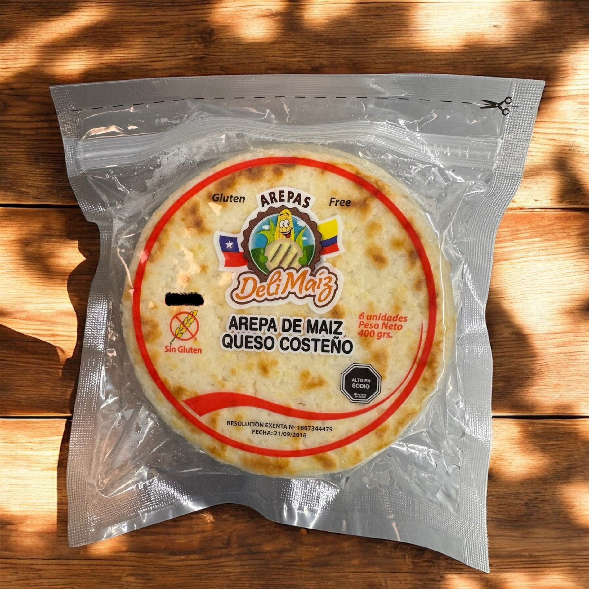 Arepas de Queso Costeño